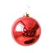 Produktbild Weihnachtsbaumkugeln Weihnachtskugeln Baumschmuck Glänzend Christbaumschmuck Anhänger Groß 15 cm Weihnachten Dekor Ornament für Weihnachten Hochzeit Festival (Rot)