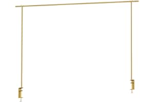 AGP ADVANCED GLOBAL PRODUCTIONS Over Table Dinner Party Decorations Adjustable Frame Hanging Rail Display Arch (Gold)