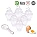 Produktbild 7 Eggies Eierkocher Egglettes Maker - Hardboiled Egg Cooker Eier Kochen ohne Schale Antihaft-Silikon Eier Wilderer Gekocht Steamer WIE IM TV GESEHEN