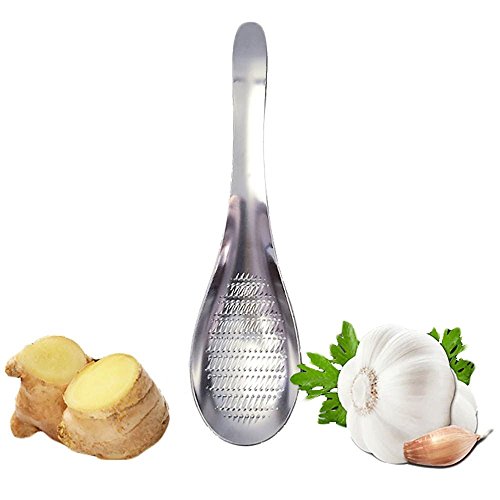 Löffel Form Edelstahl Zitrone Zester Mixer Grind Ingwer Wasabi Knoblauch Reibe