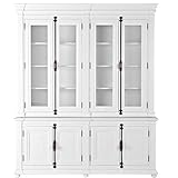  Butlers Carlton Vitrinenschrank 2-TLG. Möbel - historischer Stil - Glas - 188 x 50 x 225cm