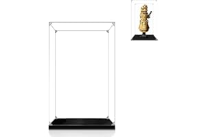 Hosdiy Acrylique Vitrine pour (Gant de l’Infini) Modèle - Vitrine pour Lego 76191 (Seul Vitrine, sans Modèle)