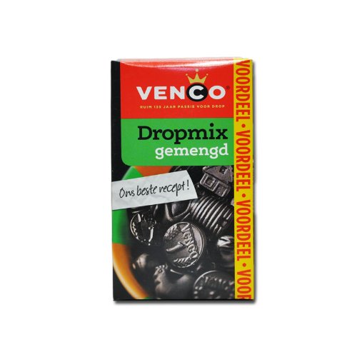Preisvergleich Produktbild 8 X Venco Dropmix Gemischt - Lakritz Süß / Salz - 490g