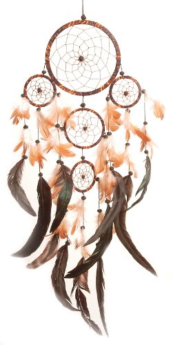Dreamcatcher batik – Traumfänger Ø 14 cm & 4 x klein - 3