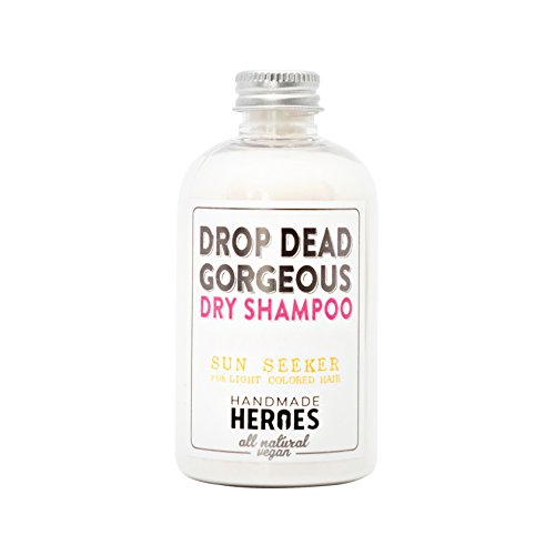 All Natural Vegan Dry Shampoo - for Light Hair | Volumising and Mattifying Drop Dead Gorgeous Dry Shampoo