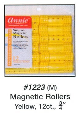 *NEW*Hair Rollers PROFESSIONAL SNAP ON MAGNETIC (MEDIUM) All Sizes - Set Hair Dry or damp