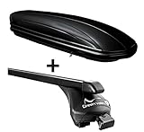 Maximaler Komfort - Schaffen Sie auf langen Fahrten mehr Platz für Ihre Familie und Freunde im Innenraum des Fahrzeugs und Nutzen Sie das Dach. Geeignet für geschlossene Dach-Reling.