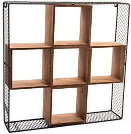 indhouse Wall Shelf – Industrial Style Loft in Metal and Wood