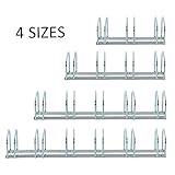 HOMCOM Bike Stand Parking Rack Floor or Wall Mount Bicycle Cycle Storage Locking Stand (5 Racks)