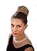 Hair By MissTresses Dark Brown Large Top Knot Up Do Hairpiece/ Wrap Effect Hair Bun/ Drawstring Fitting