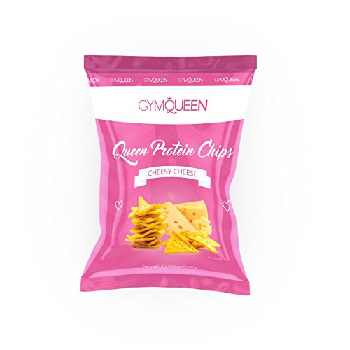 Preisvergleich Produktbild Gym Queen Protein Chips (14x50g) Cheesy Cheese