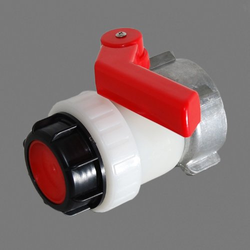 Preisvergleich Produktbild IBC Hahn Kugelhahn DN50 Überwurfmutter 75mm