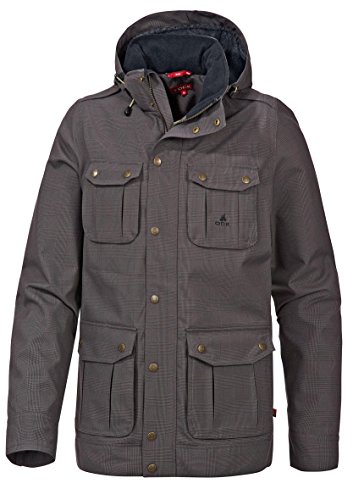 OCK Herren Jacke, Grau, L, 114837