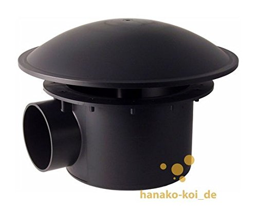 AquaForte Bodenablauf mit Kammer und Bogen, schweres Modell, 110 mm