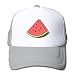 Produktbild errterfte Jade Unisex Two Toned Cap Caps Hat Watermelon Running CapHat Black Personalized Hat Comfortable Adjustable