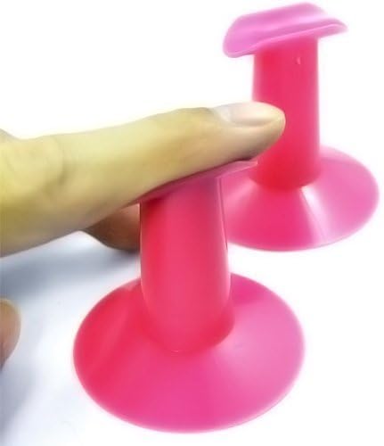 Hrhyme 2Pcs Nail Art Painting Finger Stand Support Rest Tool