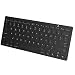 Produktbild JETech Ultra-Dünner Bluetooth Drahtlose Tastatur kabellose Funktastatur, Schwarz