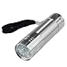 Produktbild LETTER® Kleine wasserdichte Licht LED Taschenlampe Silber