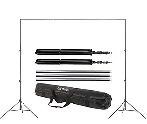 GiftMax 9X9 FT Backdrop Photo Light Studio Photography Background, (Background Stand)