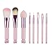 Fashion Base® 8PCS Durable Cute Pink Makeup Brushes Set Pro Cosmetics Eyeshadow Cream Powder Blush Foundation Brush Make Up Beauty Tools