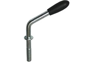meinAnhängerersatzteil 100mm langer Winterhoff Knebel für Stützradhalter vom Stützrad M12x100mm