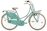 Rahmengröße-cm: 54 KS Cycling Damen Fahrrad Hollandrad Tussaud 3-Gang mit Frontgepäckträger RH 54 cm mint matt, 28 Zoll