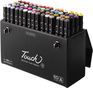 Touch Twin Marker 60er Set A