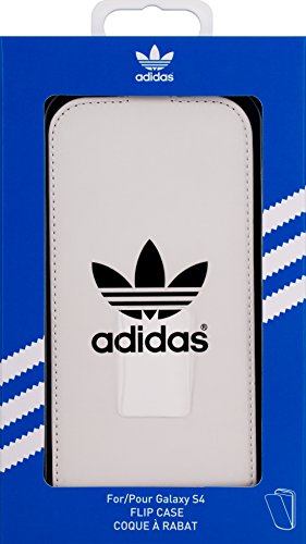 Adidas BXAD15680 - Funda flip con tapa para Samsung Galaxy S4  Blanco Negro