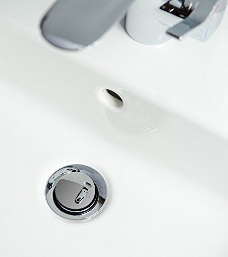 Sanilo W236232 Classic Waschbeckenstöpsel | passend für alle handelsüblichen Waschbecken hochwertige Qualität - 2