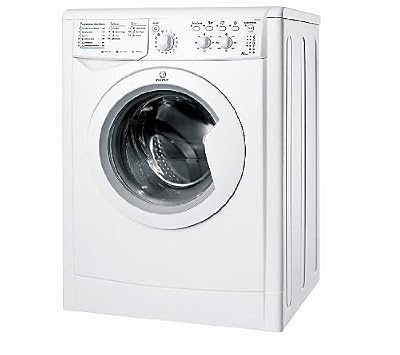 Indesit Ecotime IWDC 6125 UK - Machine à laver séchante - pose libre - largeur : 59.5 cm - profondeur : 53.5 cm - hauteur : 85 cm - chargement frontal - 52 litres - 6 kg - 1200 tours/min - blanc