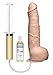 Produktbild Doc Johnson Piss Off - wasserlassen Dildo - Vanille - Einführbare Länge 19,5 cm, 1er Pack (1 x 1 Stück)