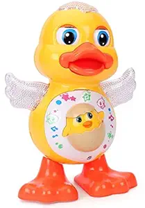 Toyshine Dancing Duck with Music Flashing Lights and Real Dancing Action