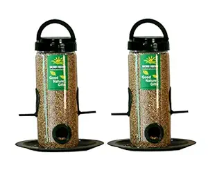 Nature Forever Bird Feeder, Transparent (2 Pieces)