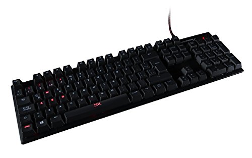 HyperX Alloy FPS - Teclado mecánico Gaming Cherry Blue, Tipo QWERTY latinoamericano