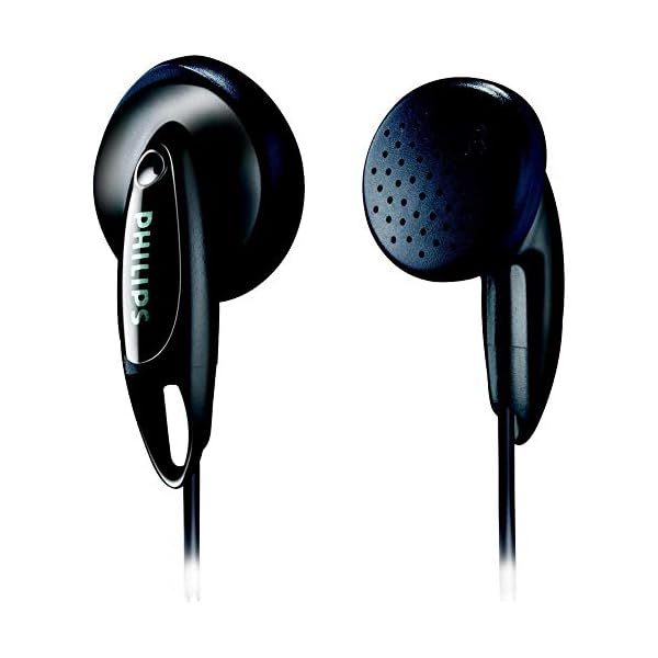 PHILIPS AUDIO SHE1350/00 Auriculares intrauditivos, Modelo 2018/2019, Negro