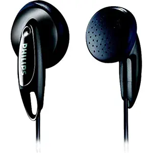 Philips Audio SHE1350 Wired In Ear Headphone without Mic (Black)