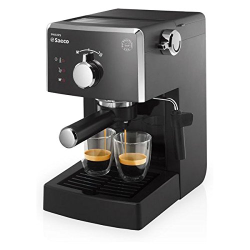 qtimber Manuelle Express-Kaffeemaschine Philips HD8423/11 Saeco Poemia 15 bar 1,25 L 1050W Schwarz Rostfreier Stahl 29.7 x 20 x 26.5 cm caffettiera qtimber Manuelle Express-Kaffeemaschine Philips HD8423/11 Saeco Poemia 15 bar 1,25 L 1050W Schwarz Rostfreier Stahl 29.7 x 20 x 26.5 cm caffettiera Bilder