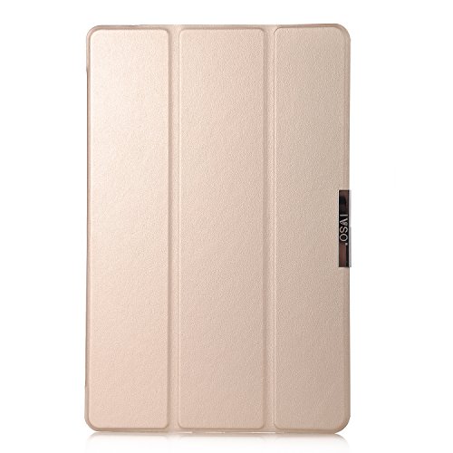 Acer Iconia Tab 10 A3-A40 hülle ,IVSO® Ultra Schlank Superleicht Ständer Slim Leder zubehör Schutzhülle für Acer Iconia Tab 10 A3-A40 Tablet PC Tablet-PC perfekt geeignet (Für Acer Iconia Tab 10 A3-A40, Golden) - 9