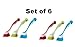 Produktbild Ikea 301.495.56 Plastis Dishwashing Brush, Assorted Colors, Set of 6 by Ikea