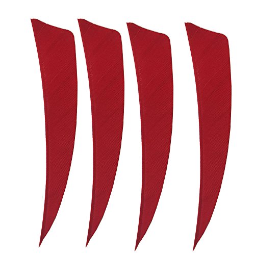 China AME Factory 50pcs Tir à l'arc Chasse Plume de Flèche Naturelle 4 Pouces