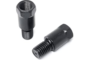 SIMDA PRO Adapter lusterka motocyklowego M10 x 1,25 na M10 x 1,50 – 2 sztuki – kompatybilny z motocyklami BMW – zestaw 2