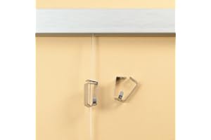 Art & More Bilderhaken Smartspring, Bildaufhänger für Bilderschienen, Galerieschienen-Zubehör - 10er Set