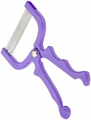 3 Spring Handheld Face Roller Epilator Hair Removal Remover Facial Beauty Tool (Purple)