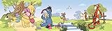 Für Fans und Sammler 1art1 106566 Winnie Puuh Der Bär - Winnie Pooh with Friends Selbstklebende Fototapete Poster-Tapete Bordüre 500 x 10 cm