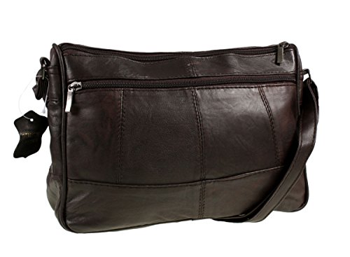 Lorenz Leather Handbag # 1968 - Brown