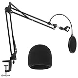 blue yeti mikrofon wird nicht erkannt Alle-In-ein Kombination: Das Paket enthält alle Elemente, die Sie für Studio-Aufnahme und Live-Sound benötigen: ein Mikrofonständer, Pop Filter und ein Mikrofon Windschutz.