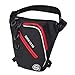 Produktbild Homyl Motorrad Drop Bein Gürteltasche Sport Hüfttasche, Motorrad Gürteltasche Beinbeutel Mode Beintasche Bein-Geldgürtel