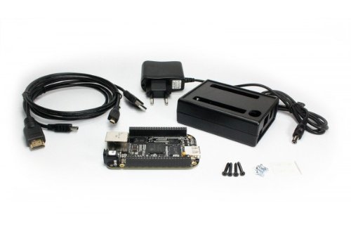 BeagleBone Black Starter Kit Bundle mit Beaglebone, Gehäuse, MAREL Steckernetzteil und MAREL HDMI Kabel