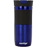Contigo &Uuml;niseks Byron i&ccedil;ecek şişesi Snapseal termos bardak,Lacivert,470 ml