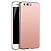 Produktbild Conie Basic Slim Cover kompatibel mit Huawei P Smart, Extra dünne Anti Fingerprint Hülle Schutzhülle Rutschfeste Oberfläche (Gold Matt Finish)